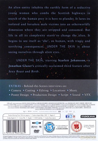 Under the Skin (Pod skórą) [DVD]