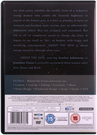 Under the Skin (Pod skórą) [DVD]