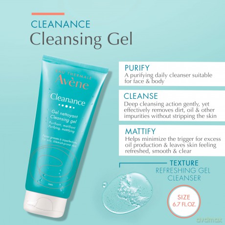 Avene Cleansing Gel for acne and problematic skin Clean ance ( Clean sing Gel) - Volume: 200 ml dla kobiety