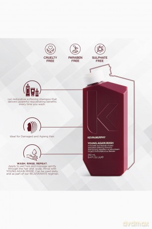 Kevin Murphy YOUNG.AGAIN WASH - Volume: 250 ml dla kobiety