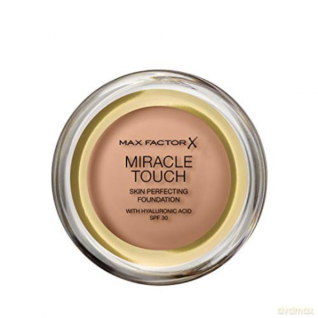 Max Factor Miracle Touch (Skin Perfecting Foundation) 11.5 g - Shade: 80 Bronze dla kobiety