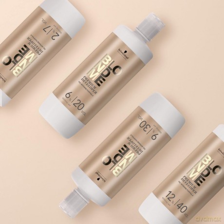 Schwarzkopf Professional Cream care BLONDME Premium Developer 12% - Volume: 1000 ml dla kobiety
