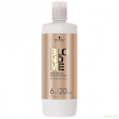 Schwarzkopf Professional Cream care BLONDME Premium Developer 6% - Volume: 1000 ml dla kobiety