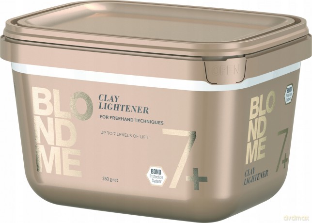 Schwarzkopf BlondMe rozjaśniacz Glinkowy, w glince
