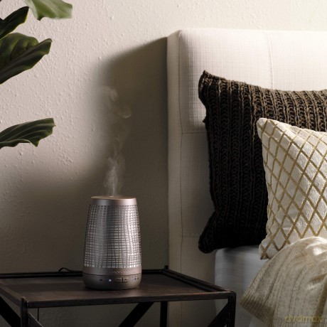 Yankee Candle Scented diffuser bronze with Calm Nigh filling for a peaceful sleep 14 ml unisex