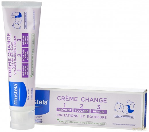 Mustela Vitamin Barrier Cream - Volume: 100 ml