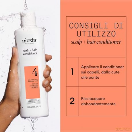Nioxin Rejuvenating Hair (Conditioner Color Save) System 4 (Conditioner Color Save) - Volume: 300 ml unisex