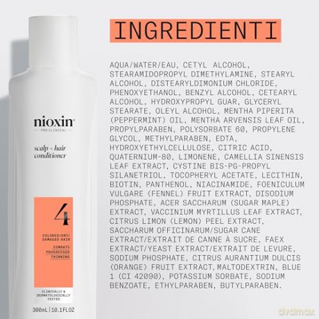Nioxin Rejuvenating Hair (Conditioner Color Save) System 4 (Conditioner Color Save) - Volume: 300 ml unisex