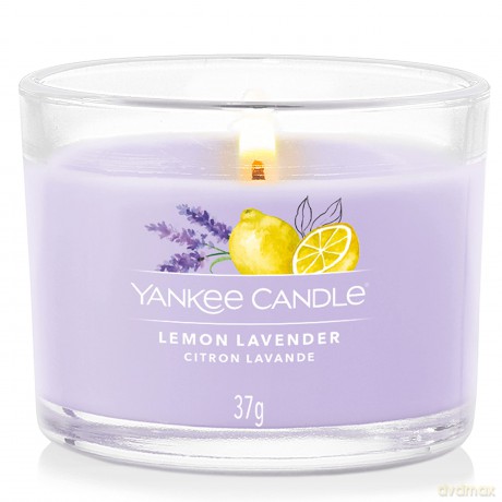 Yankee Candle Set of votive candles in glass Lemon Lavender 3 x 37 g unisex