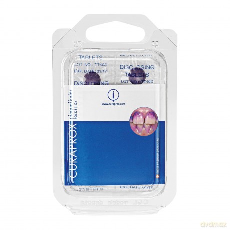 Curaprox Plaque indication tablets PCA 223 12 pcs unisex