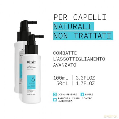 Nioxin System 3 (Scalp Treatment 3) Fine Chemically Treated Hair 100 ml unisex