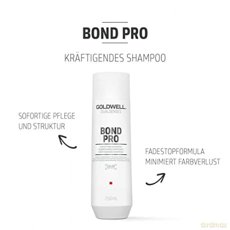 Goldwell Dualsenses Bond Pro Strengthening Shampoo for Weak and Brittle Hair (Fortifyining Shampoo) - Volume: 250 ml dla kobiety