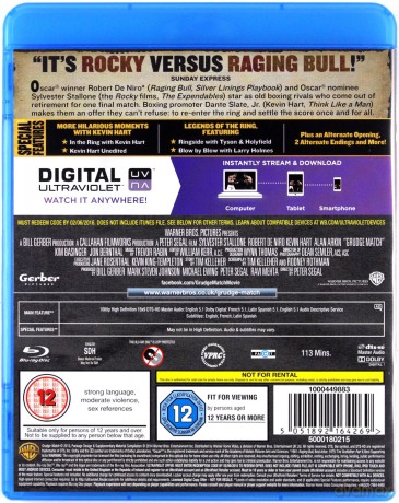 Grudge Match (Legendy Ringu) [Blu-Ray]