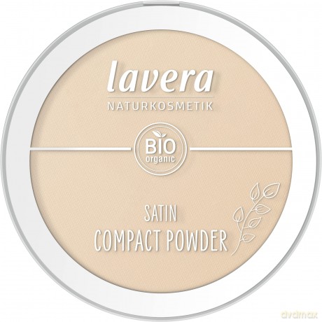 Lavera Compact powder Satin (Compact Powder) 9.5 g - Shade: 02 Medium dla kobiety