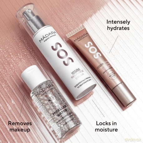 MÁDARA Set for dry and dehydrated skin SOS Hydra Star Collection dla kobiety