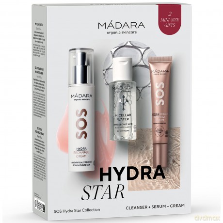 MÁDARA Set for dry and dehydrated skin SOS Hydra Star Collection dla kobiety