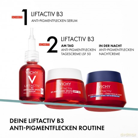 Vichy Day cream against pigment spots SPF 50 Liftactiv B3 Anti-Dark Spots 50 ml dla kobiety