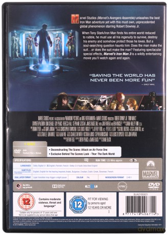 Iron Man 3 [DVD]