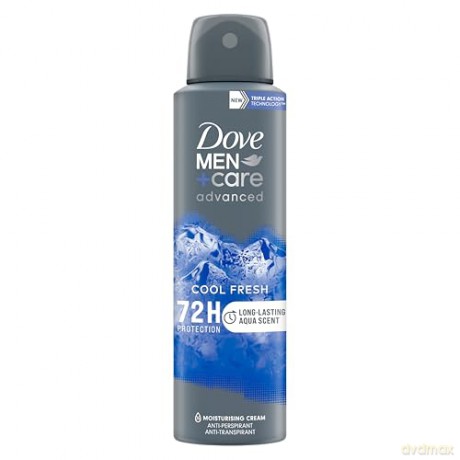 Dove Antiperspirant spray Men+ Care Advanced Cool Fresh (Anti-Perspirant) 150 ml dla mężczyzny