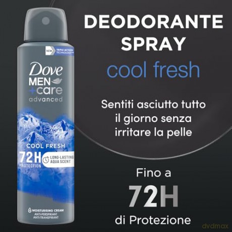 Dove Antiperspirant spray Men+ Care Advanced Cool Fresh (Anti-Perspirant) 150 ml dla mężczyzny