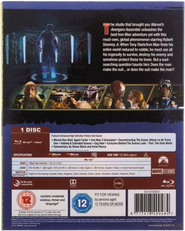 Iron Man 3 [Blu-Ray]