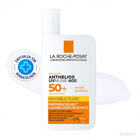 La Roche Posay Sunscreen Fluid SPF 50+ Anthelios UVMune 400 (Invisible Fluid) 50 ml unisex