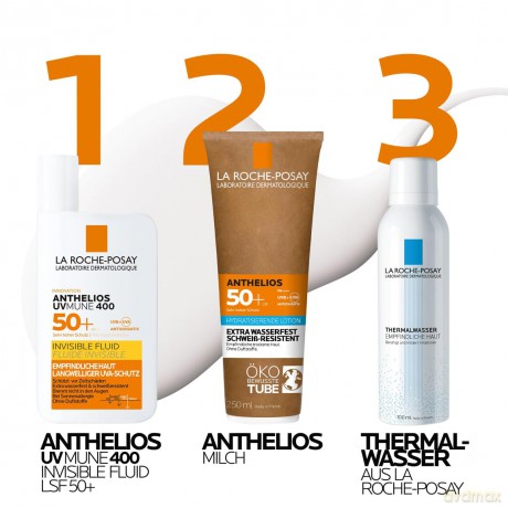 La Roche Posay Sunscreen Fluid SPF 50+ Anthelios UVMune 400 (Invisible Fluid) 50 ml unisex