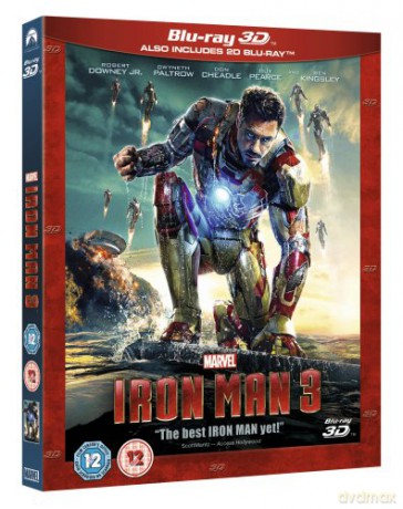 Iron Man 3 [Blu-ray 3D]+[Blu-Ray]
