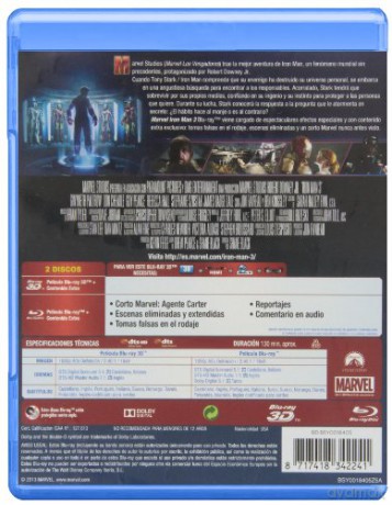 Iron Man 3 [Blu-ray 3D]