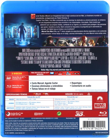 Iron Man 3 [Blu-ray 3D]