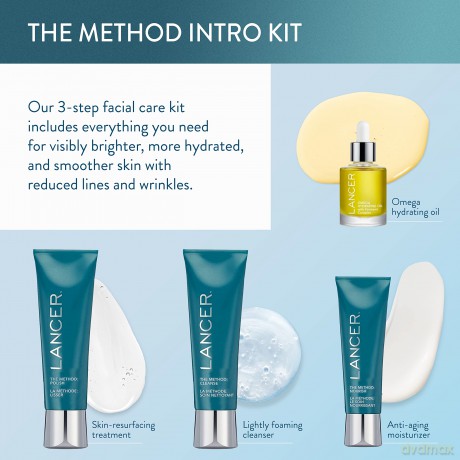 Dr. Lancer Gift set of care for sensitive and dehydrated skin (The Method Intro Kit Sensitiv e -Dehydrated Skin) dla kobiety