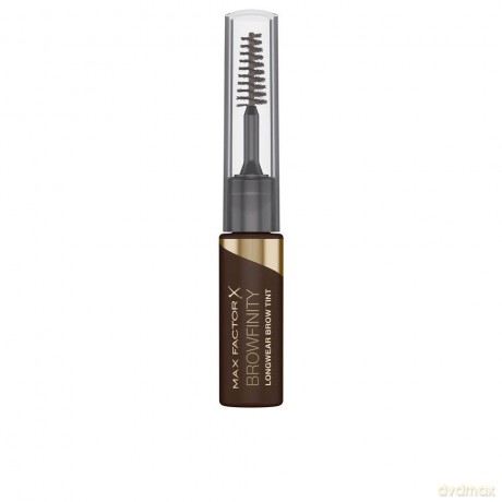 Max Factor Browfinity waterproof eyebrow pencil with brush (Longwear Brow Tint) 4.2 ml - Shade: 003 Dark Brown dla kobiety