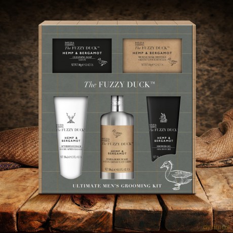 Baylis & Harding Gift set Bergamot, Hemp & Sandalwood 5 pcs dla mężczyzny