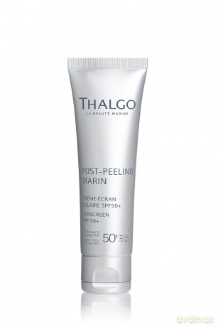 Thalgo Ochranný krém po aplikaci peelingu SPF 50+ (Post-Peeling Sunscreen) 50 ml dla kobiety