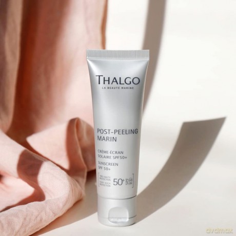 Thalgo Ochranný krém po aplikaci peelingu SPF 50+ (Post-Peeling Sunscreen) 50 ml dla kobiety