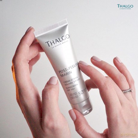 Thalgo Ochranný krém po aplikaci peelingu SPF 50+ (Post-Peeling Sunscreen) 50 ml dla kobiety