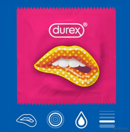 Durex Kondomy Pleasure MIX 40 pcs unisex