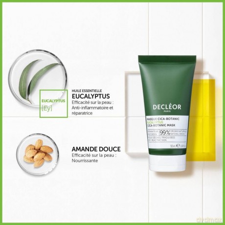 Decléor Face mask for dry and irritated skin Eucalyptus (Soothing Repair Face Mask) 50 ml dla kobiety