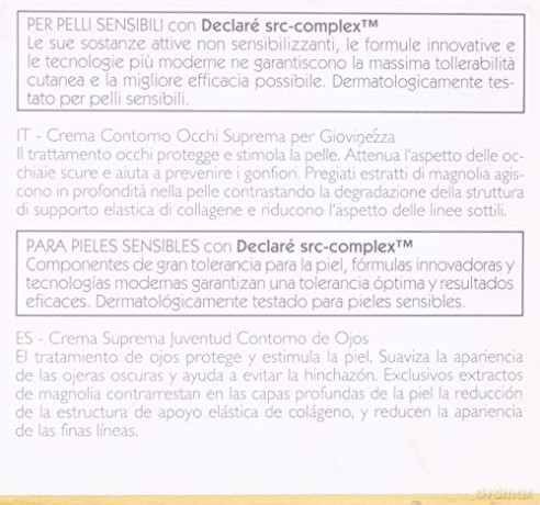 DECLARÉ Eye cream Pro You thing (Youth Supreme Eye Cream) 15 ml dla kobiety