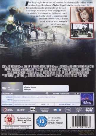 The Lone Ranger (Jeździec Znikąd) [DVD]