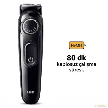 Braun Beard and hair trimmer 3420 Grey dla mężczyzny