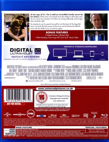 About Time (Czas na miłość) [Blu-Ray]