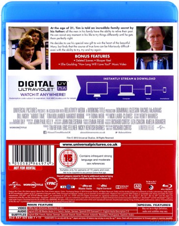 About Time (Czas na miłość) [Blu-Ray]