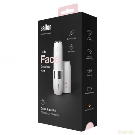 Braun Face Mini FS1000 Illuminated Hair Remover dla kobiety