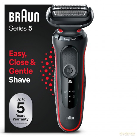 Braun Shaver Series 5 51-R1000s Red dla mężczyzny