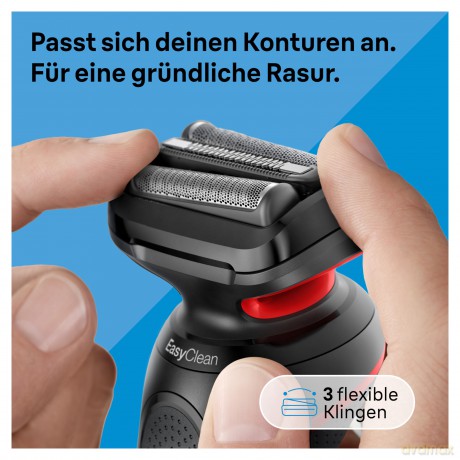 Braun Shaver Series 5 51-R1000s Red dla mężczyzny