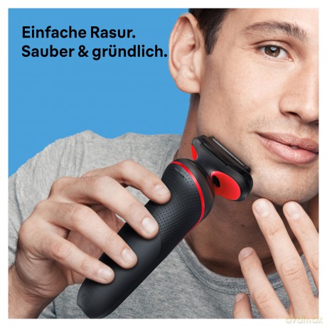 Braun Shaver Series 5 51-R1000s Red dla mężczyzny