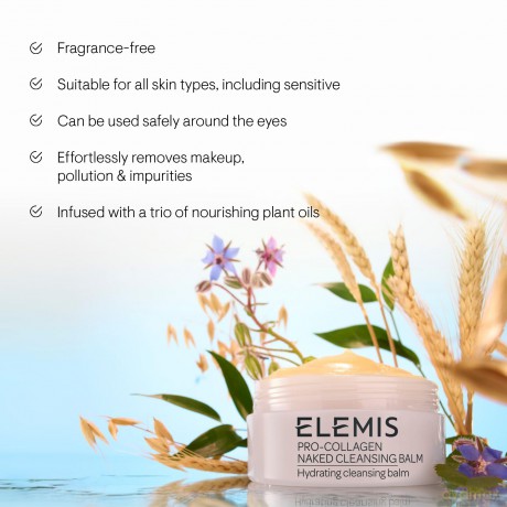Elemis Cleansing skin balm Pro- Collagen (Naked Clean sing Balm) 100 g dla kobiety