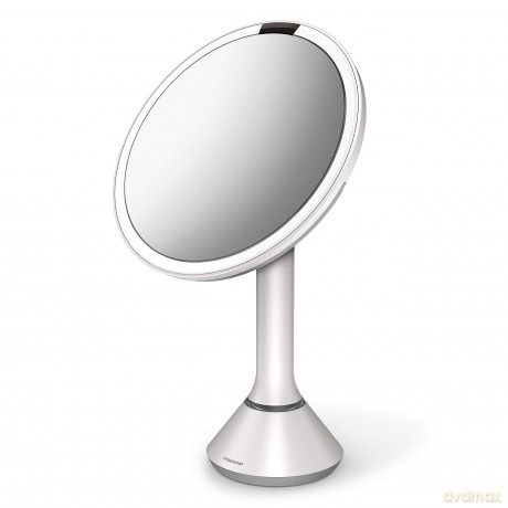 Simplehuman Mirror with touch control of light intensity Dual Light white dla kobiety