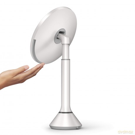 Simplehuman Mirror with touch control of light intensity Dual Light white dla kobiety